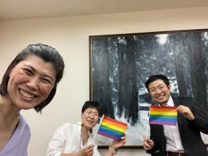 いずみさん、ゆきさんと田川